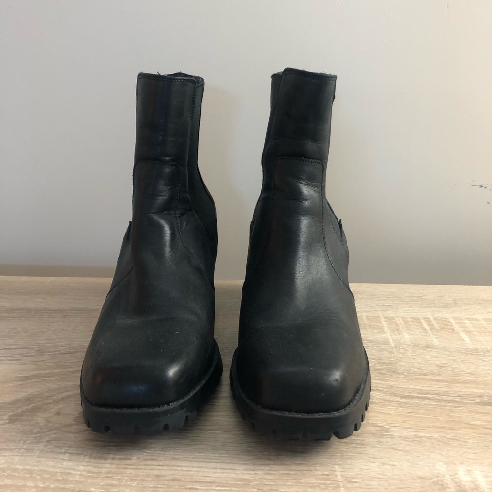Black booties from Urban Outfitters